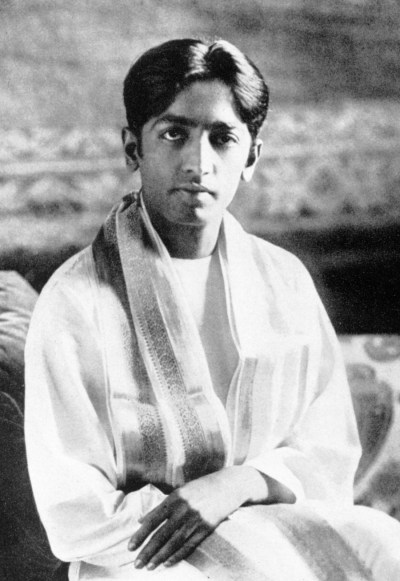 Krishnamurti young