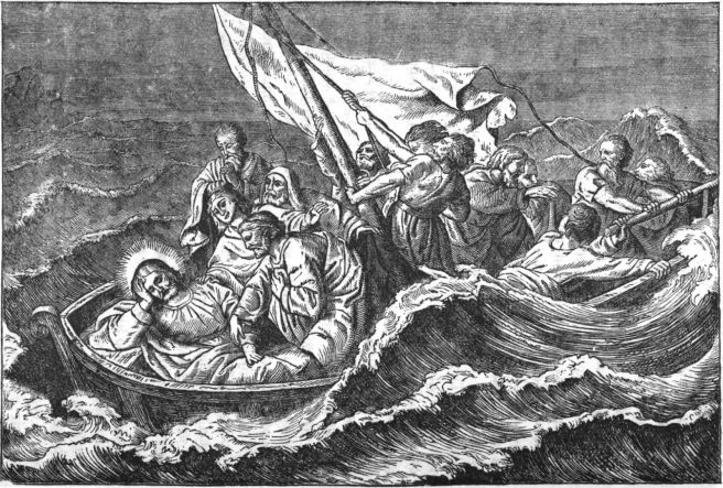 jesus storm disciples bible