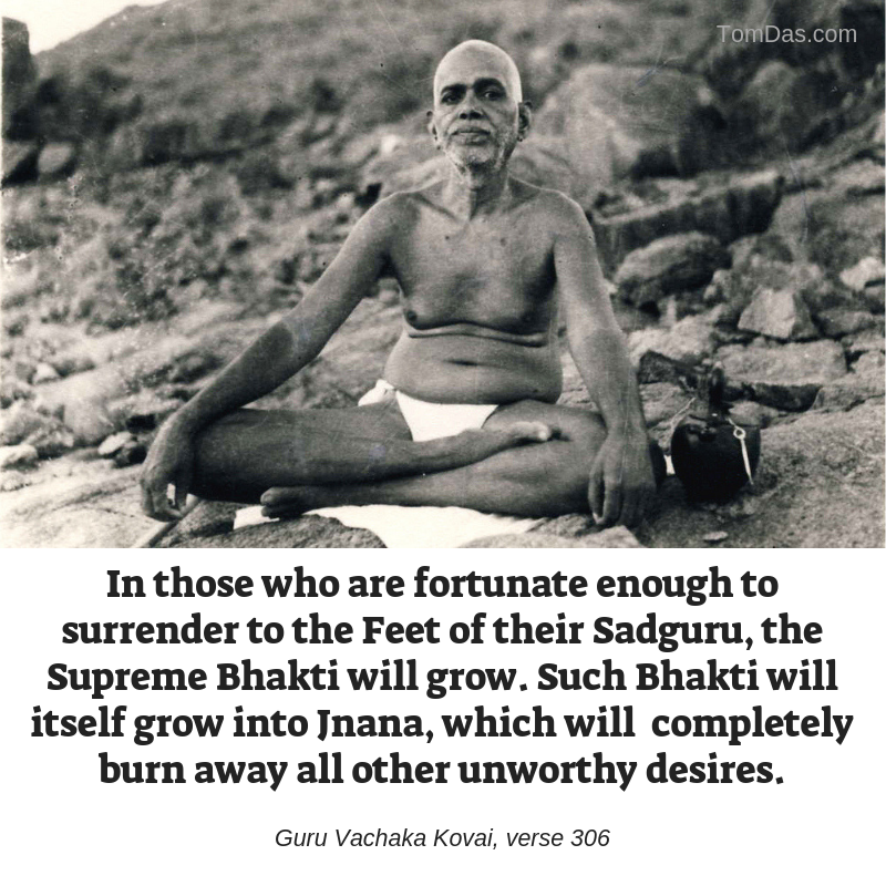 Ramana bhakti grows into jnana