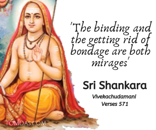 Shankara bondage is a mirage