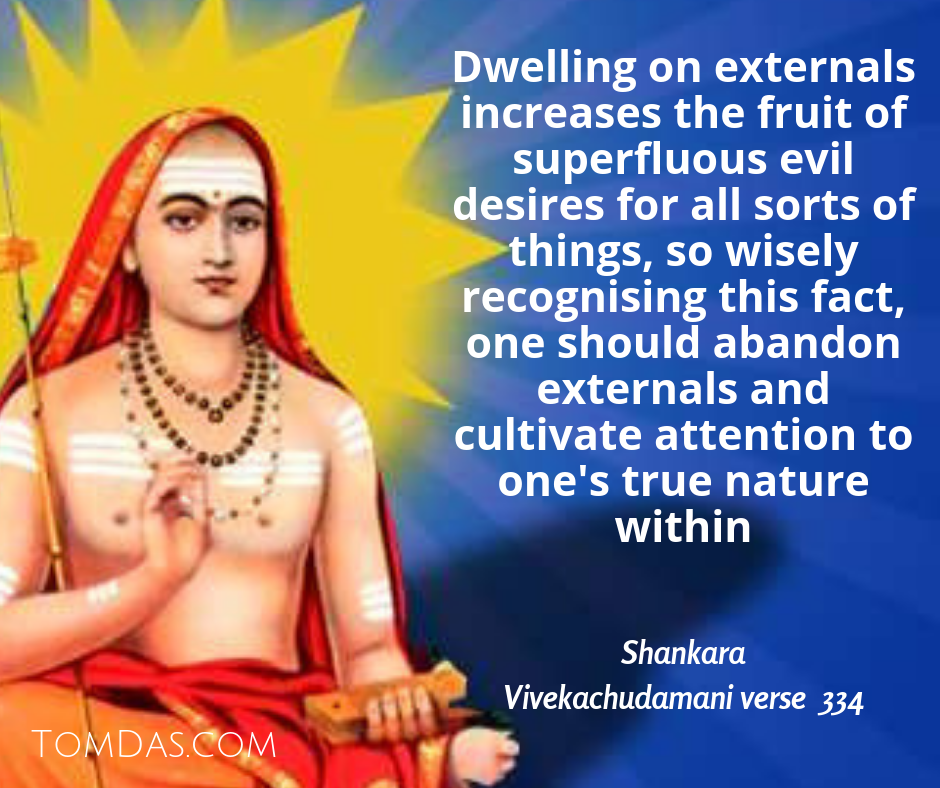 Shankara cultivate attention to one's true nature within.png