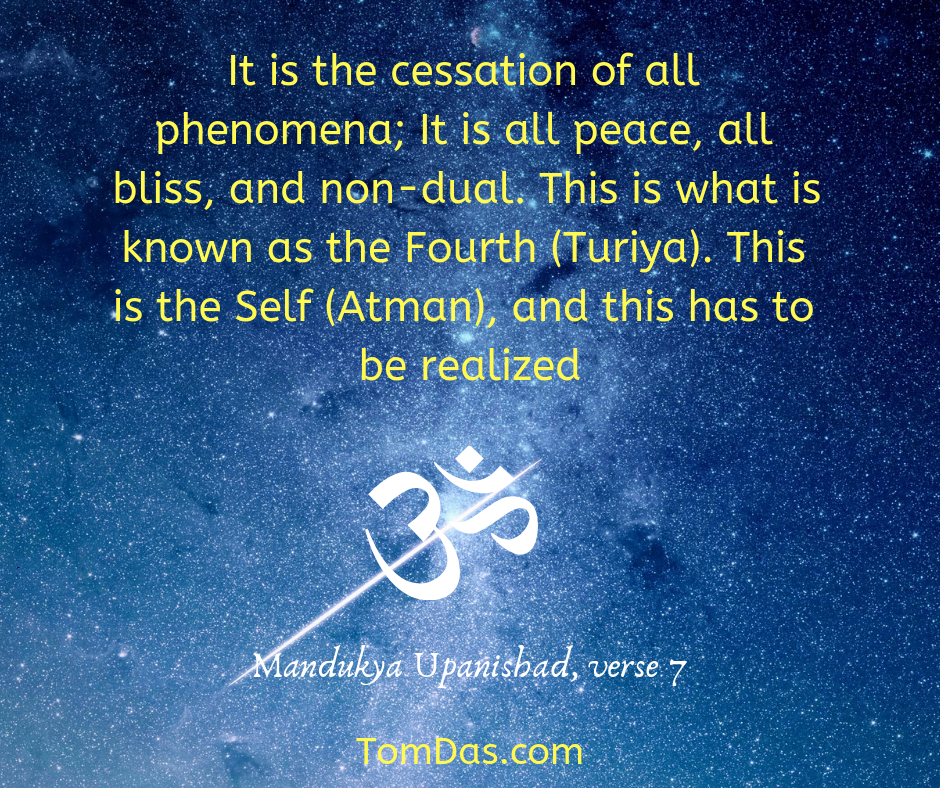 Mandukya Up cessation of all phenomena